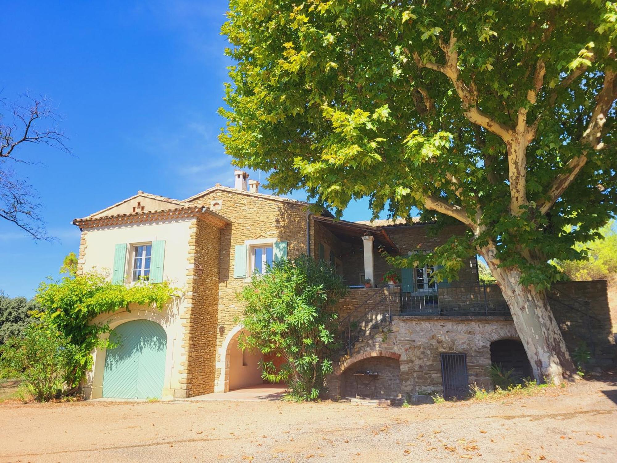 Les Saffres - Gite De Charme Pour 8 Personnes Valréas Exterior foto